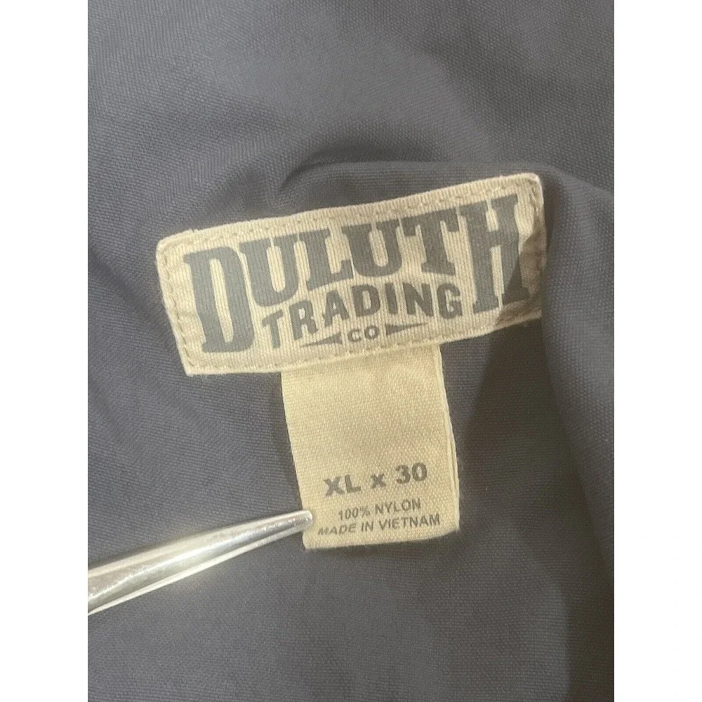 Duluth Trading Cargo Pants Mens XLx30‎ Blue Workwear Hiking Utility